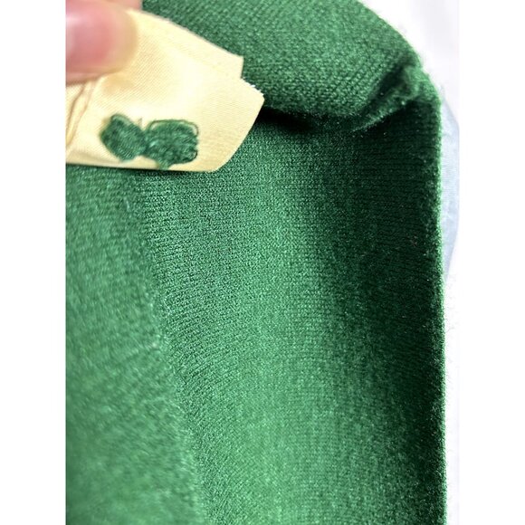 Moth Anthropologie Women's Bell Sleeve Tunic Sweater Dress in Green Size XS - Picture 11 of 13